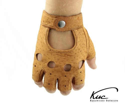 MONACO HALF - Rękawiczki bez palców z pekari - niezwykle miękkie i trwałe